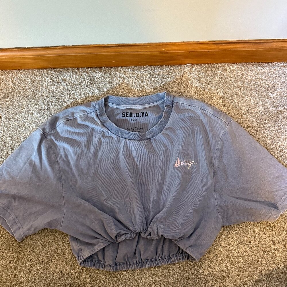 Cute cotton crop top _ Never Worn